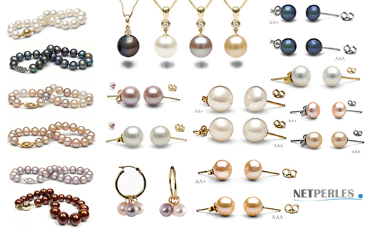 Collezione di gioielli con perle d'acqua dolce - numerosi gioielli, grande collezione