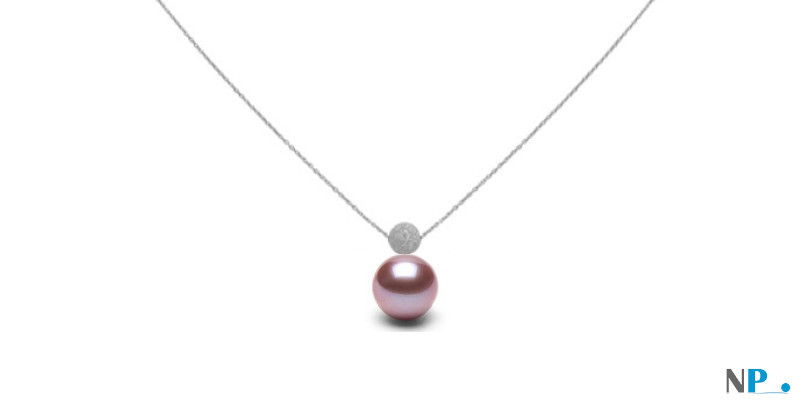 Collana SPHERE con perla d'acqua dolce