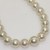 Collana 43 cm di perle Australiane bianche avorio da 9,3 a 12 mm AAA