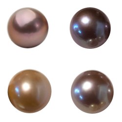 Perle Edison d'acqua dolce semi-forate da 11-12 mm per pendenti